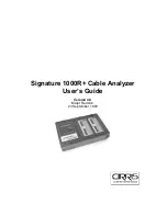 Preview for 1 page of Cirris Signature 1000R+ User Manual