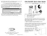 Cirronet HN-21 D Series Quick Start Manual preview