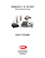 Cirronet SEM2411 /SEM2411 X User Manual preview