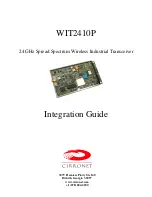 Preview for 2 page of Cirronet WIT2410P Integration Manual