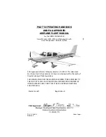 CIRRUS DESIGN 2220 Pilot Operating Handbook preview