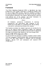 Preview for 3 page of CIRRUS DESIGN SR20 Pilot Operating Handbook