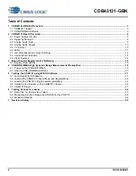 Preview for 2 page of Cirrus Logic CDB43131-GBK Manual