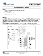 Preview for 1 page of Cirrus Logic CDB43198-GBK Manual