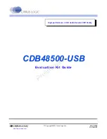 Cirrus Logic CDB48500-USB Manual preview