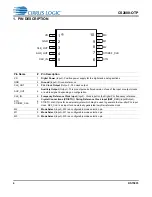 Preview for 4 page of Cirrus Logic CS2000-OTP General Description Manual