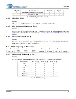 Предварительный просмотр 39 страницы Cirrus Logic CS4265 Manual