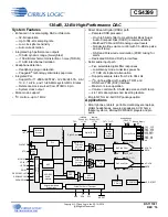 Cirrus Logic CS4399 Manual preview