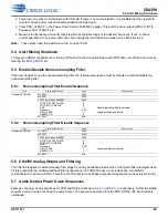 Preview for 49 page of Cirrus Logic CS4399 Manual