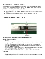 Preview for 7 page of Cirrus Screens Alto Series Installation Manual