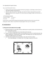 Preview for 4 page of Cirrus Screens Nero G4 Installation Manual