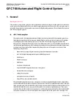 Preview for 1 page of Cirrus Garmin GFC 700 Maintenance Manual