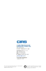 Предварительный просмотр 8 страницы Cirs 604-GS User Manual