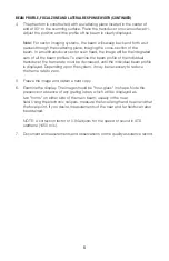 Preview for 8 page of Cirs Beam Profile & Slice Thickness Phantom ATS 538NH User Manual