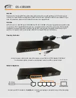 CIS CCR1009 Quick Start Manual preview