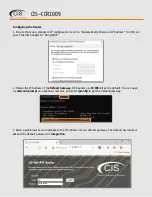 Предварительный просмотр 2 страницы CIS CCR1009 Quick Start Manual