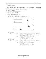 Preview for 11 page of CIS CL-OPT200R Product Specification  & Operation Manual