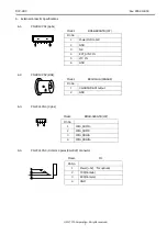 Предварительный просмотр 8 страницы CIS DCC-HD3 Product Specification & Operational Manual