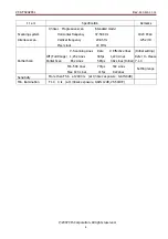 Preview for 6 page of CIS VCC-F32U29CL Product Specification  & Operation Manual