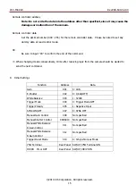 Preview for 15 page of CIS VCC-F40V24 Product Specification & Operational Manual