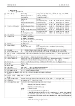 Preview for 5 page of CIS VCC-FC60FR19CL Operational Manual