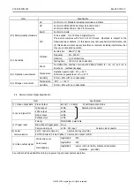 Preview for 7 page of CIS VCC-GC20V41PCL Product Specification & Operational Manual