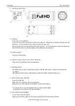 Preview for 7 page of CIS VCC-HD3N Product Specification & Operational Manual