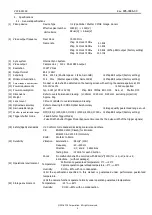 Предварительный просмотр 5 страницы CIS VCC-SXCL3R Product Specification & Operational Manual