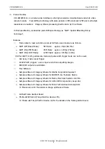 Preview for 5 page of CIS VISION:elite VCC-GM60FV11CL Product Specification & Operational Manual