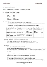 Preview for 14 page of CIS VISION:mini VCC-F22S29APCL Product Specification & Operational Manual