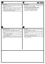 Предварительный просмотр 2 страницы CISA 17353 Installation Instructions