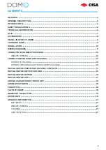 Preview for 3 page of CISA DOMO connexa Manual