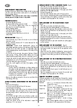 Preview for 10 page of Cisal TRONIC Series Technical Product Information