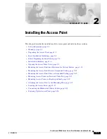 Предварительный просмотр 29 страницы Cisco 1130AG - Aironet - Wireless Access Point Hardware Installation Manual