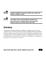 Preview for 7 page of Cisco 1130AG - Aironet - Wireless Access Point Quick Start Manual