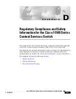 Preview for 133 page of Cisco 11500 Series Hardware Installation Manual