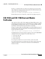 Preview for 137 page of Cisco 11503 - CSS Content Services Switch Getting Started Manual