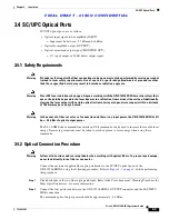 Предварительный просмотр 35 страницы Cisco 15216 EDFA2 Operation Manual