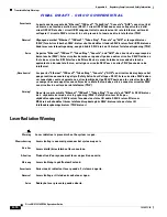 Предварительный просмотр 234 страницы Cisco 15216 EDFA2 Operation Manual