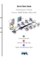 Cisco 1600 series Quick Start Manual предпросмотр