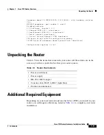 Предварительный просмотр 31 страницы Cisco 1721 - VPN Security Router Bundle Hardware Installation Manual