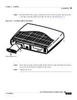 Предварительный просмотр 39 страницы Cisco 1721 - VPN Security Router Bundle Hardware Installation Manual