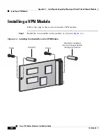 Предварительный просмотр 74 страницы Cisco 1721 - VPN Security Router Bundle Hardware Installation Manual