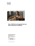 Cisco 1905 Hardware Installation Manual preview