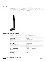 Preview for 4 page of Cisco 2.4-GHz Swivel-Mount Dipole Antenna 23.7786.51 Specifications