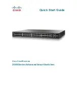 Cisco 200E Series Quick Start Manual preview