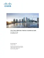 Предварительный просмотр 1 страницы Cisco 2232TM-E Hardware Installation Manual