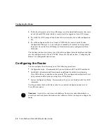 Предварительный просмотр 2 страницы Cisco 2524 - Router - EN Configuration Manual