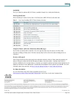 Предварительный просмотр 6 страницы Cisco 2630 IP Datasheet