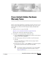 Preview for 13 page of Cisco 2651XM-V Hardware Installation Manual